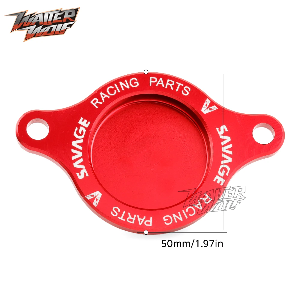 Engine Oil Filter Cap Cover Guard Protector Motorcycle Accessories Clearness CNC For HONDA CRF250R CRF250X CRF 250R 250X 250 R X