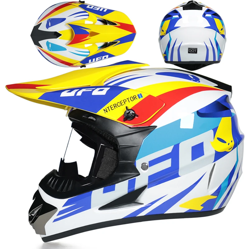 Casco Da Motocross Professionale Certificato Abs Casco Da Moto Da Uomo Fuoristrada Rally Capacete Dot 1.3Kg Unisex