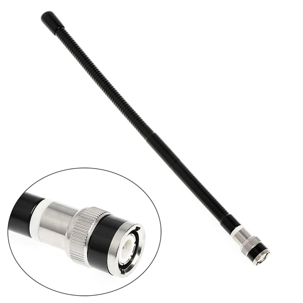 BNC 수 단파 안테나 공중 교체, 켄우드 ICOM 모토로라 IC-V8 TK100 CP500 햄 라디오용, 27 Mhz