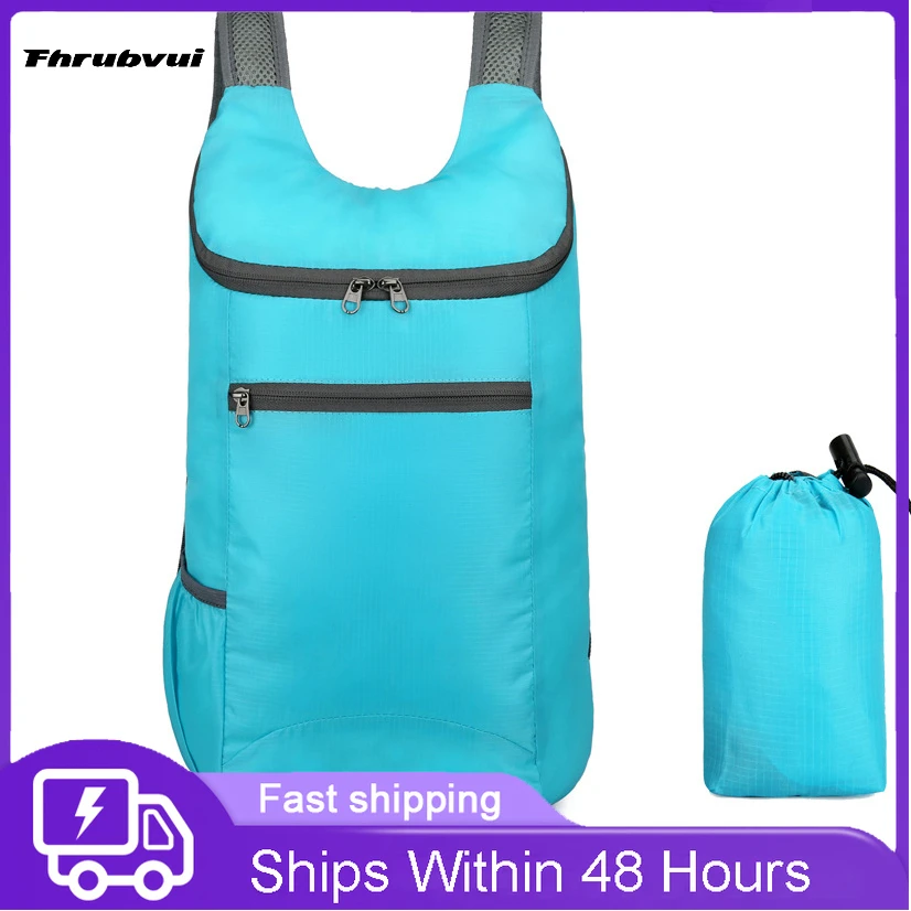 

Men's Ladies Outdoor Folding Backpack Gift Lightweight Waterproof Travel Fitness Backpack Folding Sports Backpack