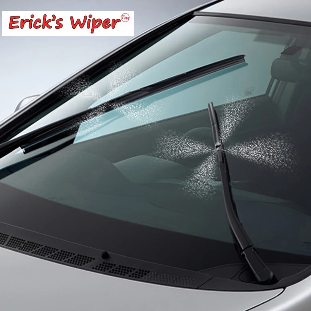 2Pcs Universal Car Windscreen Washer Wiper Blade Water Spray Jets