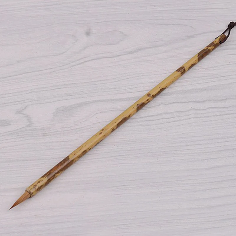 Set Of 10 Traditional Handmade Bamboo Chinese Calligraphy Brushes_voghion.com