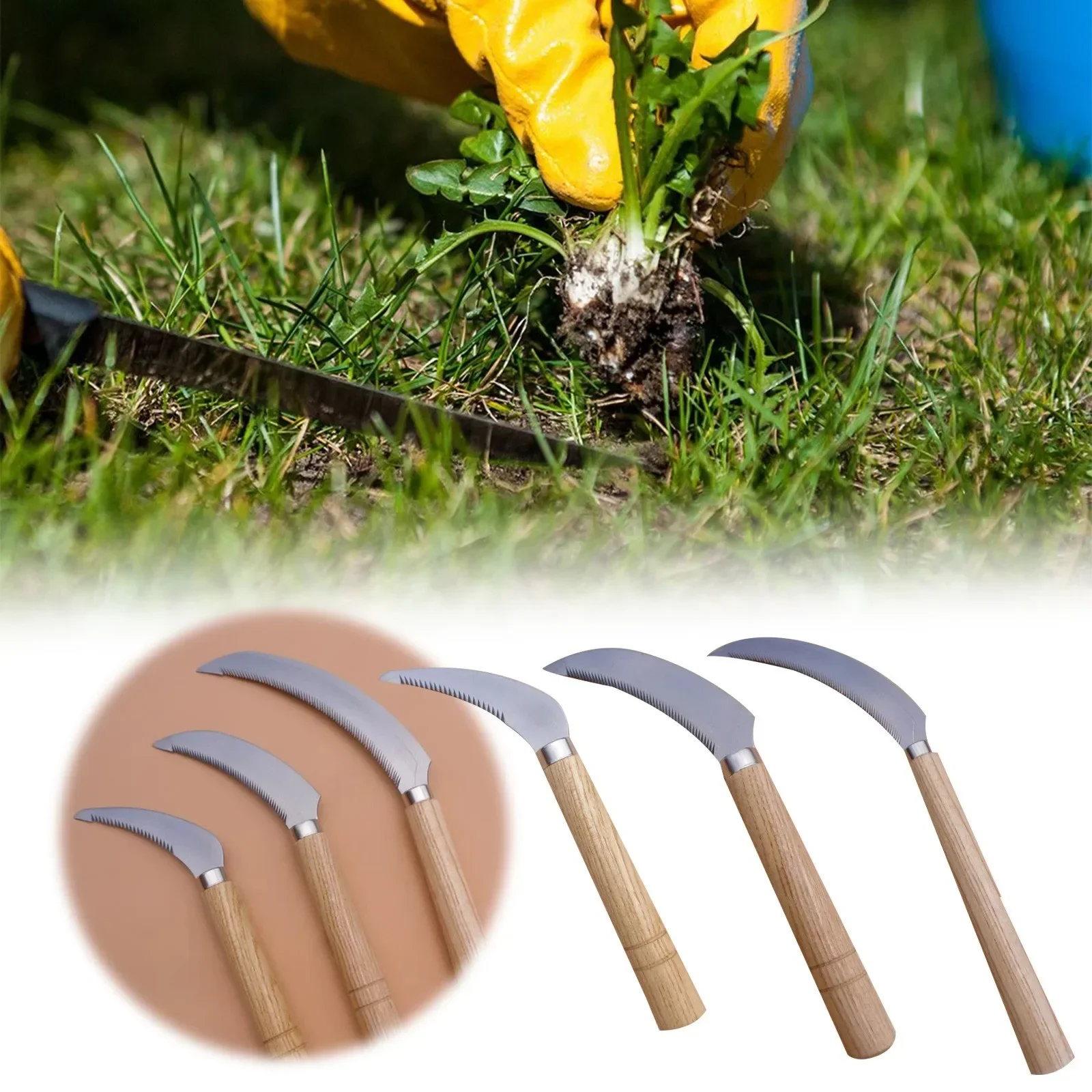 Heavy Duty Japanese Gardening Sickle 2