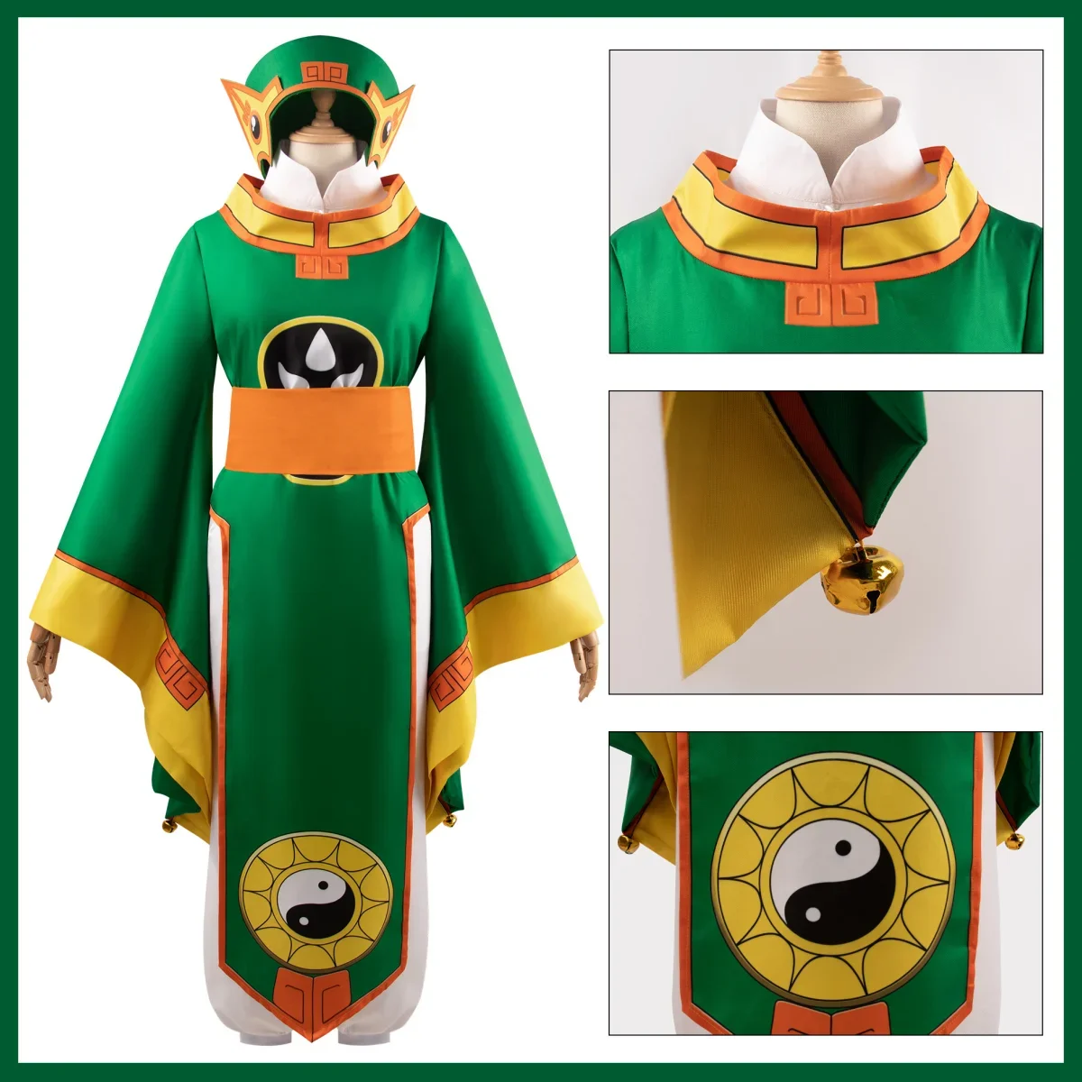 Cardcaptor Sakura Li Syaoran Traditional Chinese Martial Arts Uniform Cosplay Costume