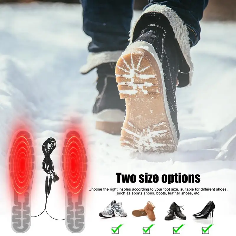 winter Outdoor Sports Heating insoles sheet Film 5V USB Heated Insole Foot Warmer Electric Heating Foot Warmer Heated