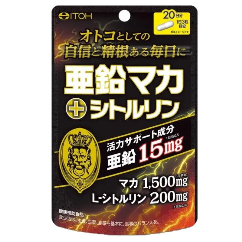 

Цинковые капсулы ITOH Jingteng Hanfang высокой концентрации Makah питательные продукты для здоровья для повышения энергии