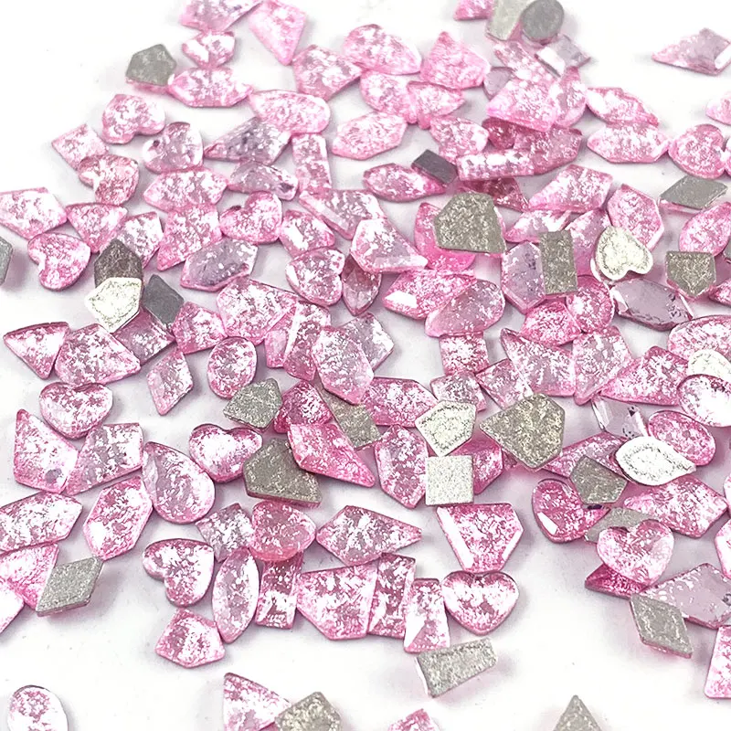 

New Aurora Ice Nail Parts Crystal Rhinestones For Nails 3d Nail Charms Luxury Nail Gems Rhinestones For Nail Art Decorations