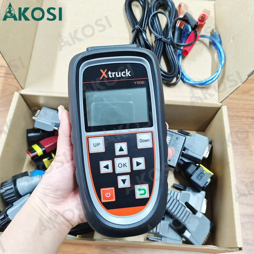 Xtruck Y006 Euro 6 Can J1939 Sensor Tester Truck Rilevatore Di Azoto Test Nox Pm Sensore Di Temperatura Di Scarico Del Livello Di Urea