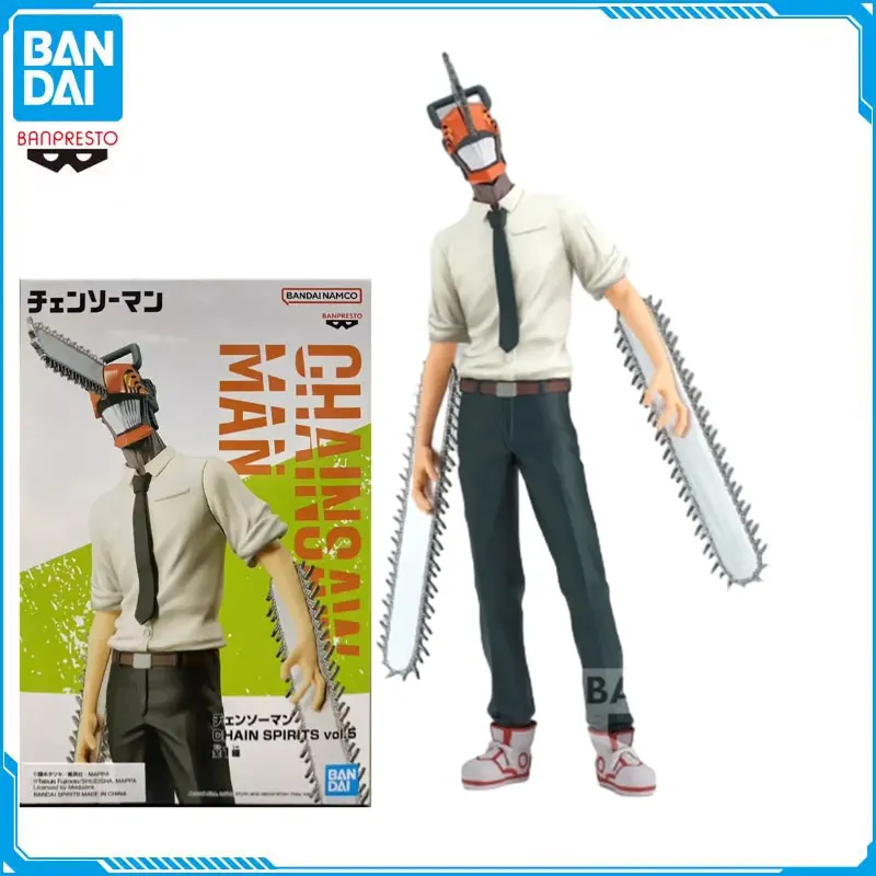 

Bandai Original Chainsaw Man Denji Vol.5 16cm PVC Anime Action Figure Collectible Model Toys for Boys Kids Birthday Gifts