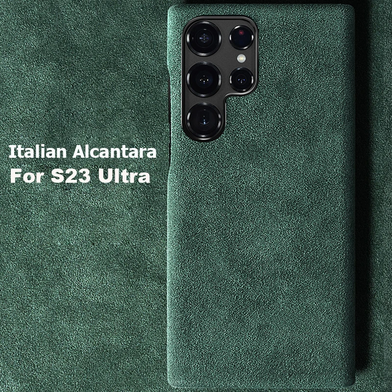 ItalianAlcantaraCaseforSamsungGalaxyS23Ultra5GHighQuality