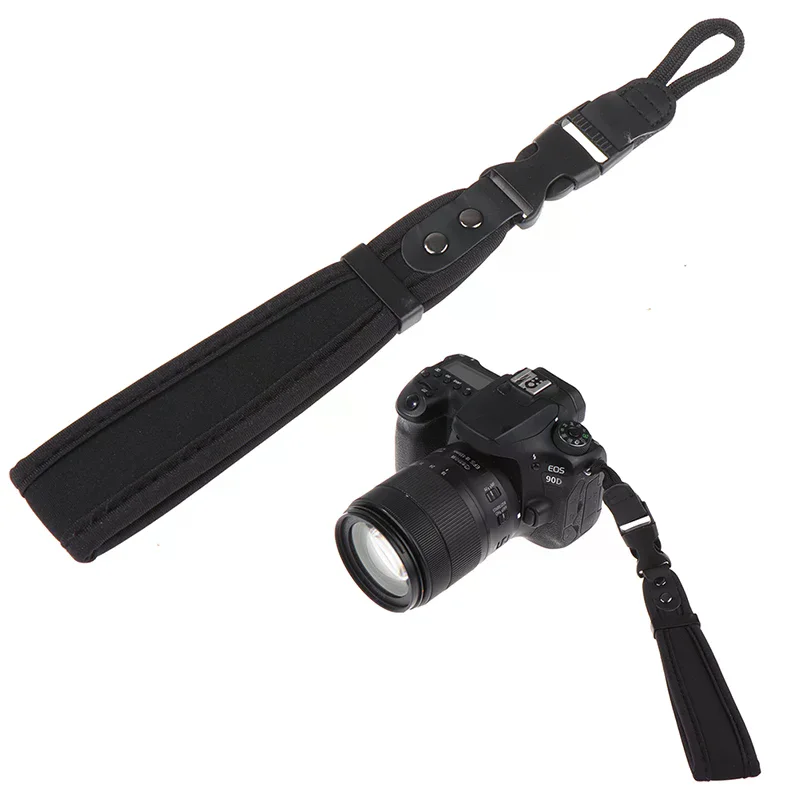 1Pcs 소프트 카메라 스트랩 핸드 손목 스트랩 퀵 릴리스 핸드 그립 벨트 액세서리