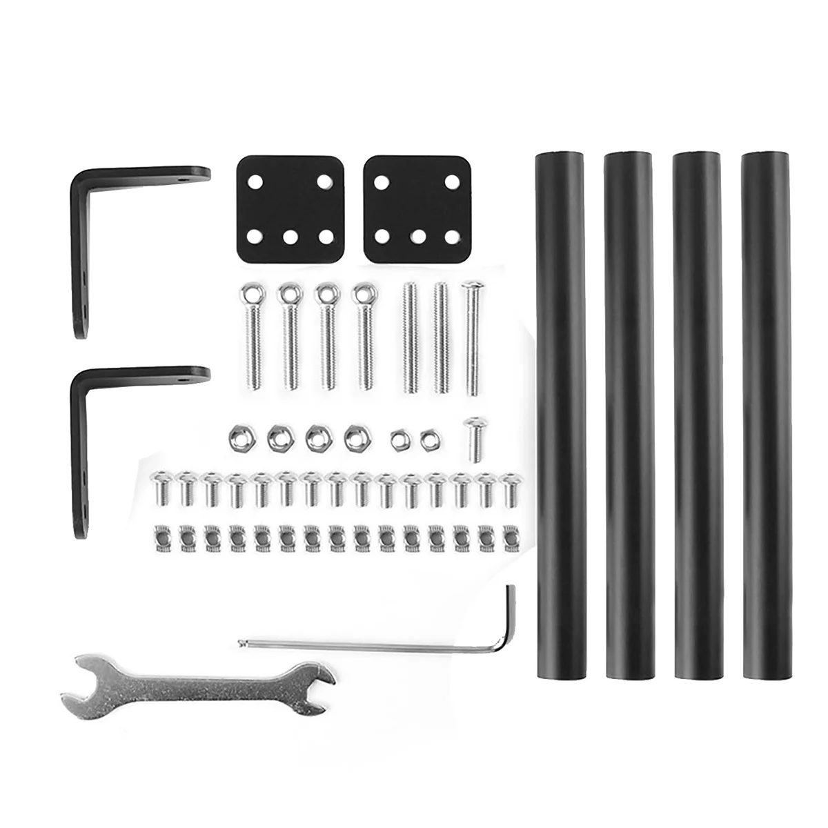 

Supporting Pull Rod Kit Aluminum Alloy Tie Rod Set Fixed Frame 3D Printer Accessories for Creality Ender-3/3S/3Pro