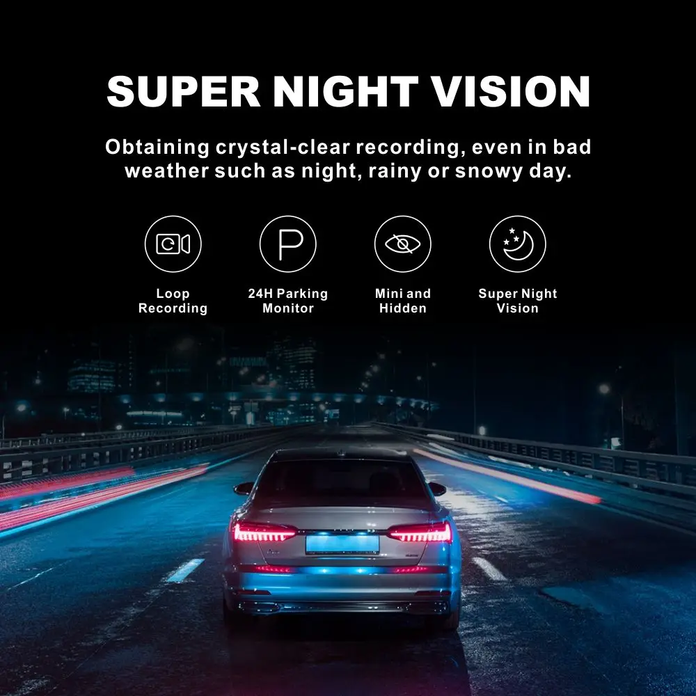   ķ, ڵ DVR, 3 ä   ĸ ī޶,  GPS    , ڵ ׼, 4K