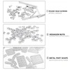 RC Crane1745pcs Building Blocks Set 10Ch Metal Diy Assembled RC Truck Engineering Model Kit Puzzle Collection Gift for Boys 5