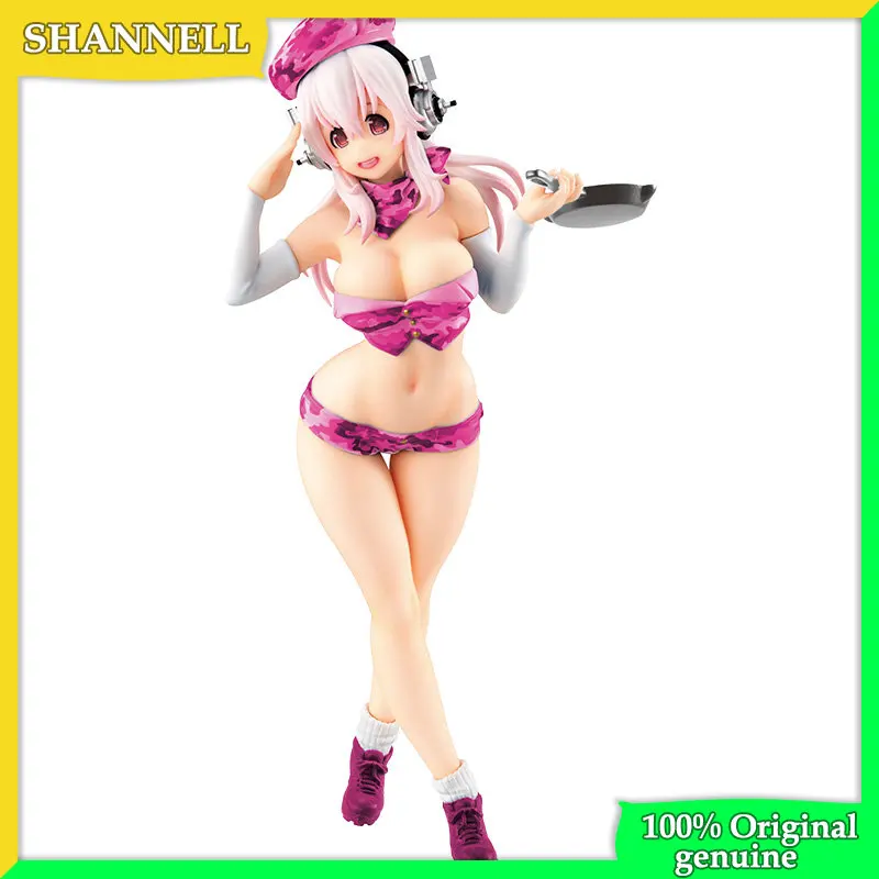 

Super Sonico 100% Original genuine 18cm PVC Action Figure Anime Figure Model Toys Figure Collection Doll Gift