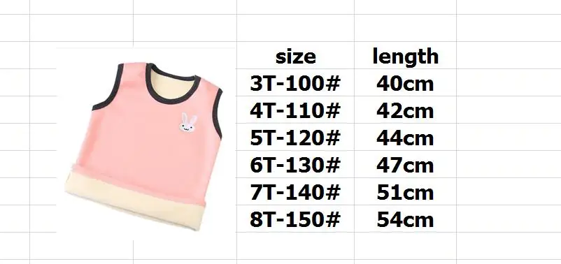 Kids Underwear Kids Tops for 3-8Year Girl Boy Autumn Winter