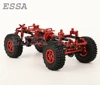 Axial SCX24 AXI00002 Wrangler Mini Model Car 1/24 RC Remote Control Climbing Car Off-road Car Metal Frame with Axles Wheel Hub 1