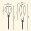USB Electric Milk Frother Multifunction Portable Eggbeater Coffee Maker Whisk Mixer For Drink Cappuccino Cream Handheld Foamer 6