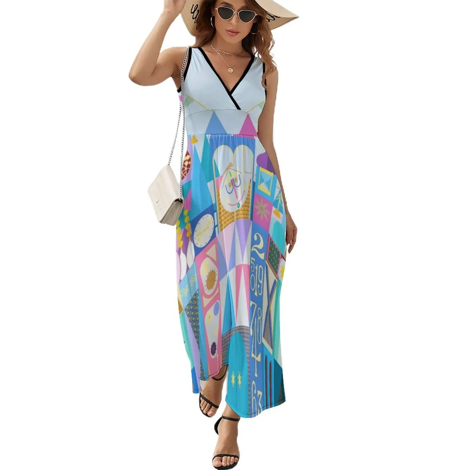

Tokyo Small World After All Sleeveless Dress summer dress daily birthday dress for women luxury 2023 Women's clothing