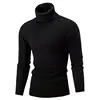 Autumn Winter Men's Turtleneck Sweater Men's Knitting Pullovers Rollneck Knitted Sweater Warm Men Jumper Slim Fit Casual Sweater 4