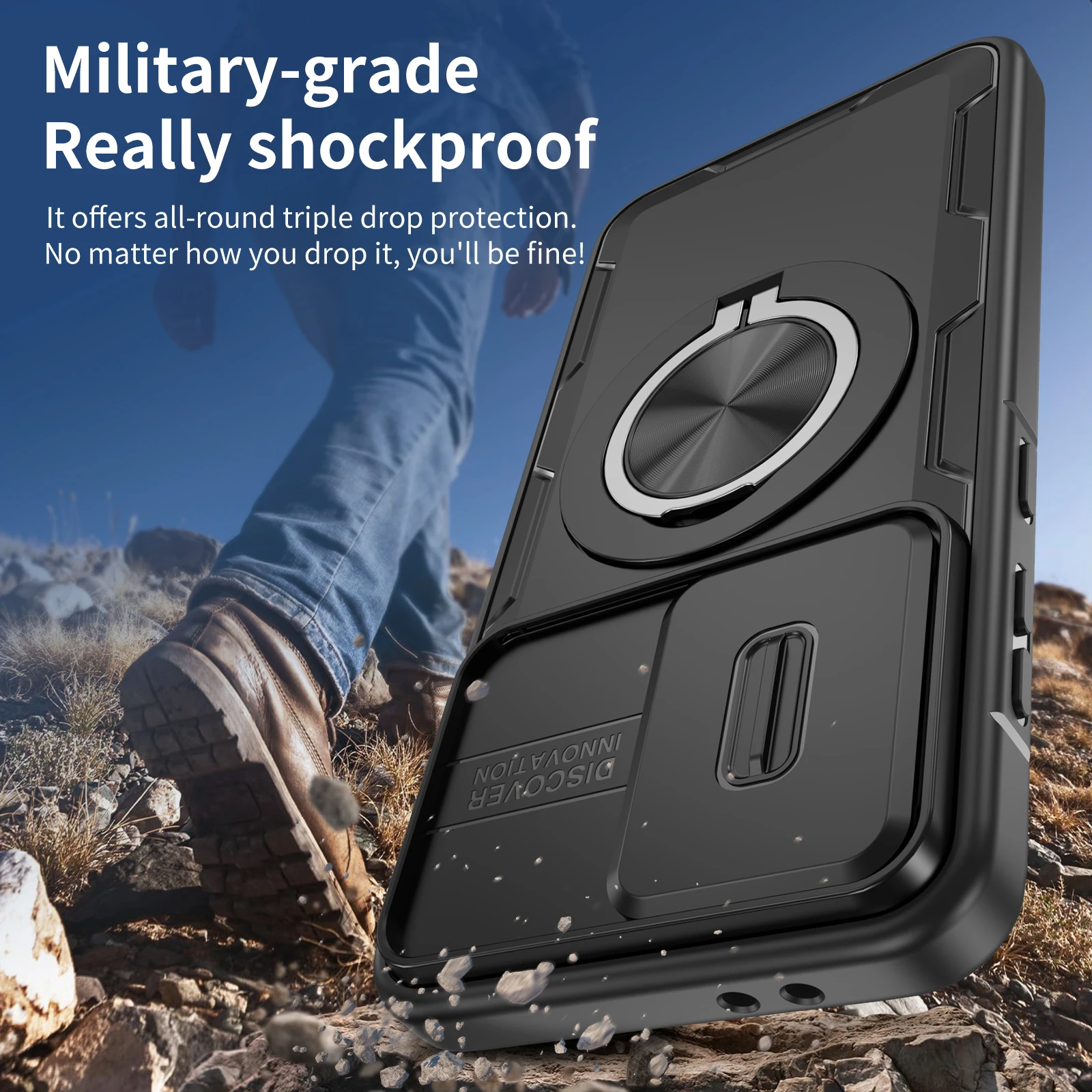Phone Accessories Coque Funda Case for Samsung Galaxy S26 Ultra S23 S22 S24 S25 Plus 5G S 26 25 Anti-Knock Back Covers 3