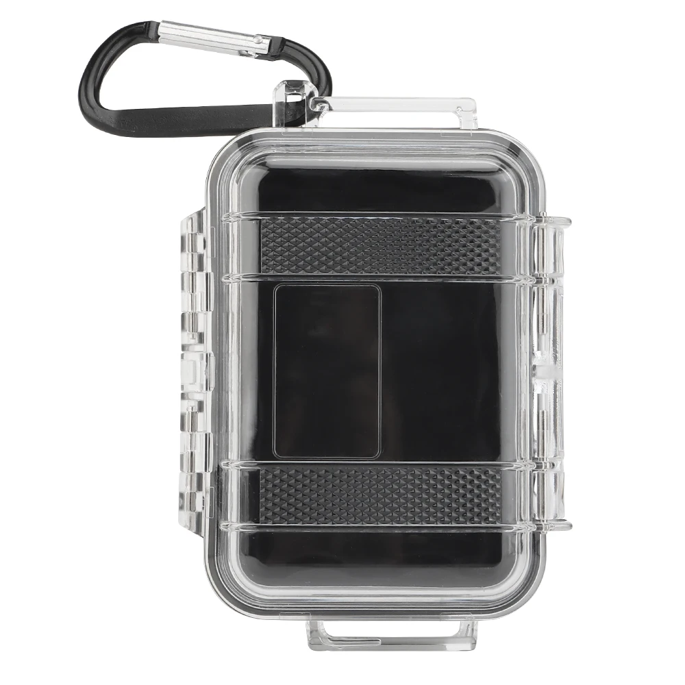 

Tactical Mini Storage Plastic Case Small Hang Box Sport Carabiner Crushproof EDC Tools Store Portable Toolbox