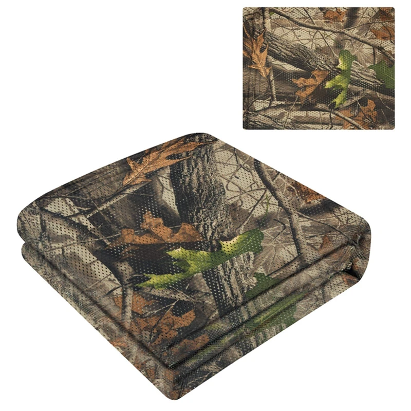 Filet Camouflage En Toile De Jute Imprimé Camo – 1,5 X 3 Mètres – STEPLAND