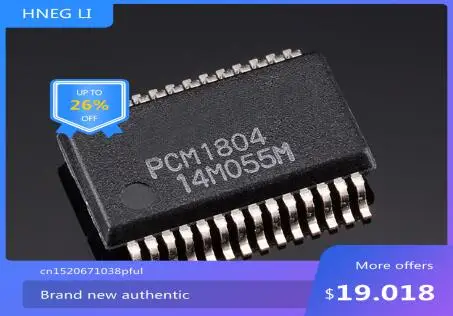 

100% NEW Free shipping PCM1804DBR PCM1804 SSOP-28 MODULE new Free Shipping