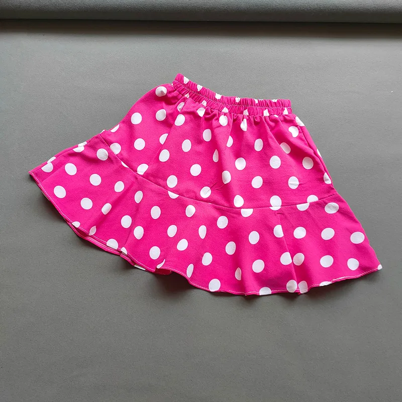 Minigonna A Pois Con Volant: Gonna Corta A Vita Alta, Elastica E Morbida, Perfetta Per L'Estate - 2