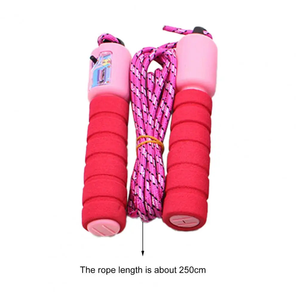 Smooth Spinning Tangle-Free Soft Skipping Rope for Workout