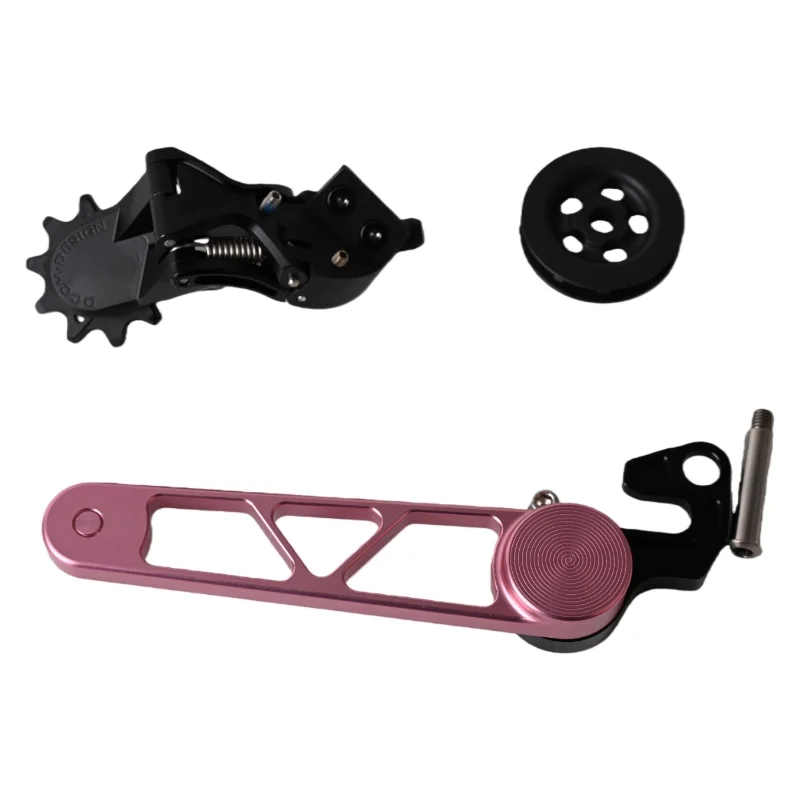 Acrz For Brompton Folding Bicycle 7-Speed Shifting System Suitable For A/C/P/T Line Aluminum Alloy CNC Transmission Kit 206g