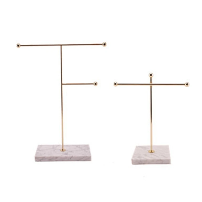 

Подвесная стойка для подвески, подставка для ювелирных изделий, держатель для ожерелья, Т-образный органайзер для ювелирных для