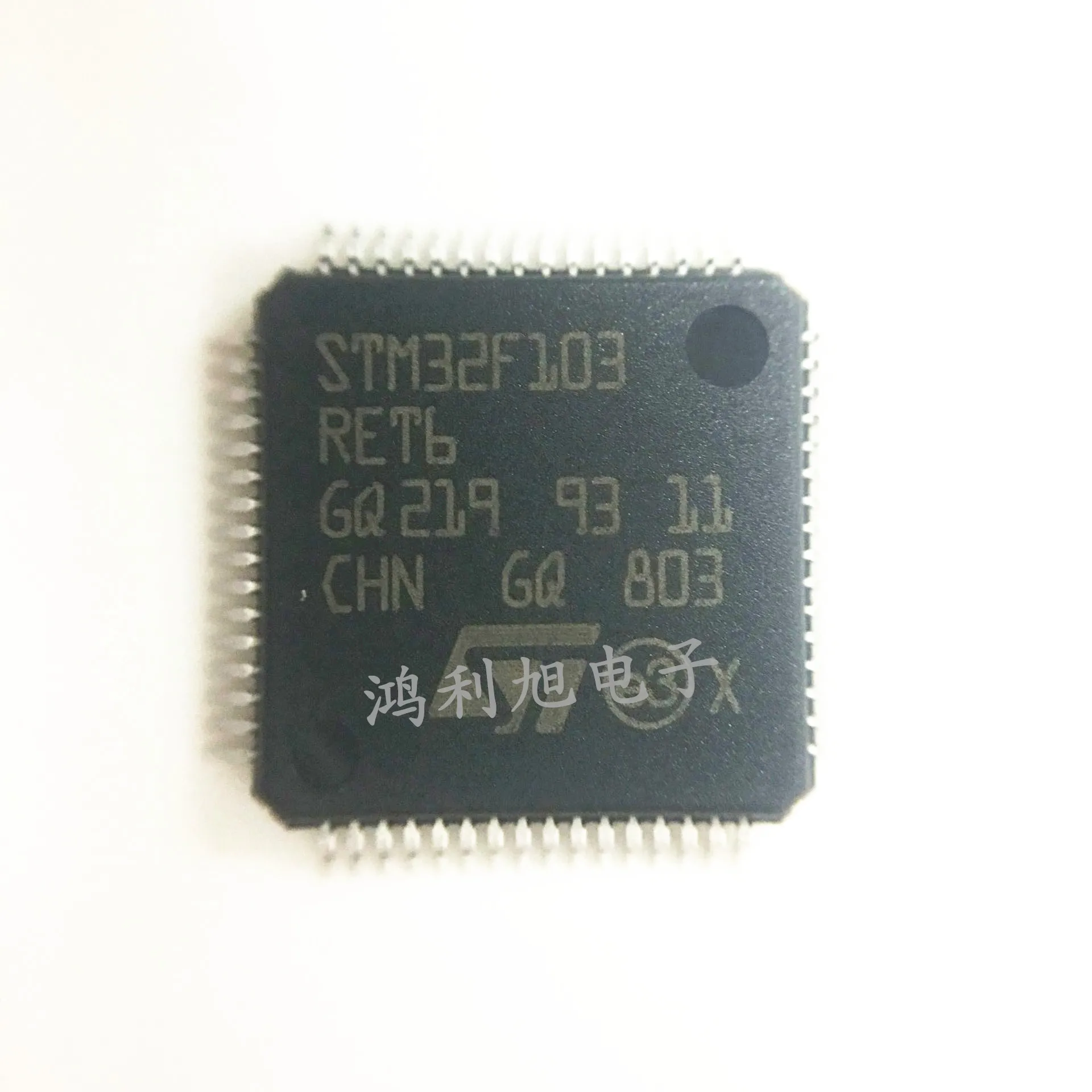 

5 шт./лот STM32F103RET6 MCU 32-битный ARM Cortex M3 RISC 512KB Flash 2,5 в/3,3 В 64-контактный LQFP лоток