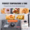 VEVOR Commercial Electric Deep Fryer, 24L 3000W Electric Countertop Fryer with Dual Removable Basket, for Kitchen, Restauran 4