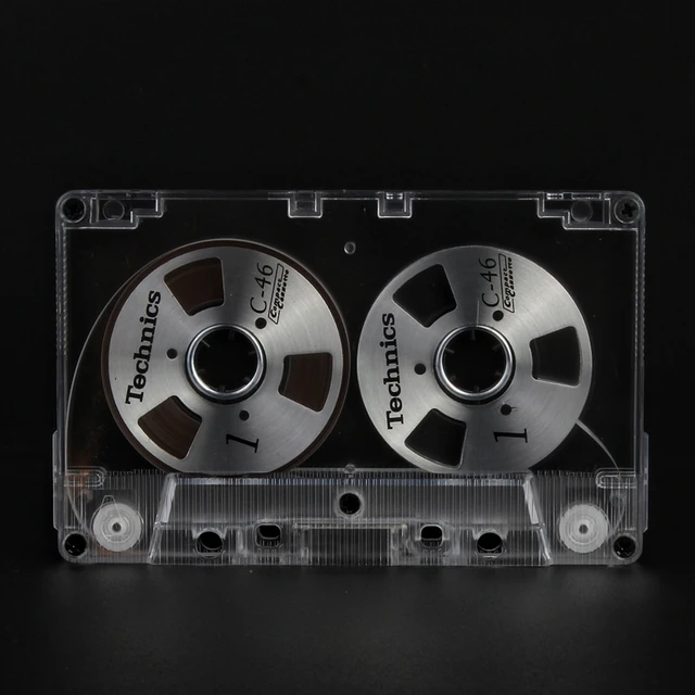 DIY Homemade Technics National Reel Cassette 46 Min Blank Audio Cassette  Tape - AliExpress