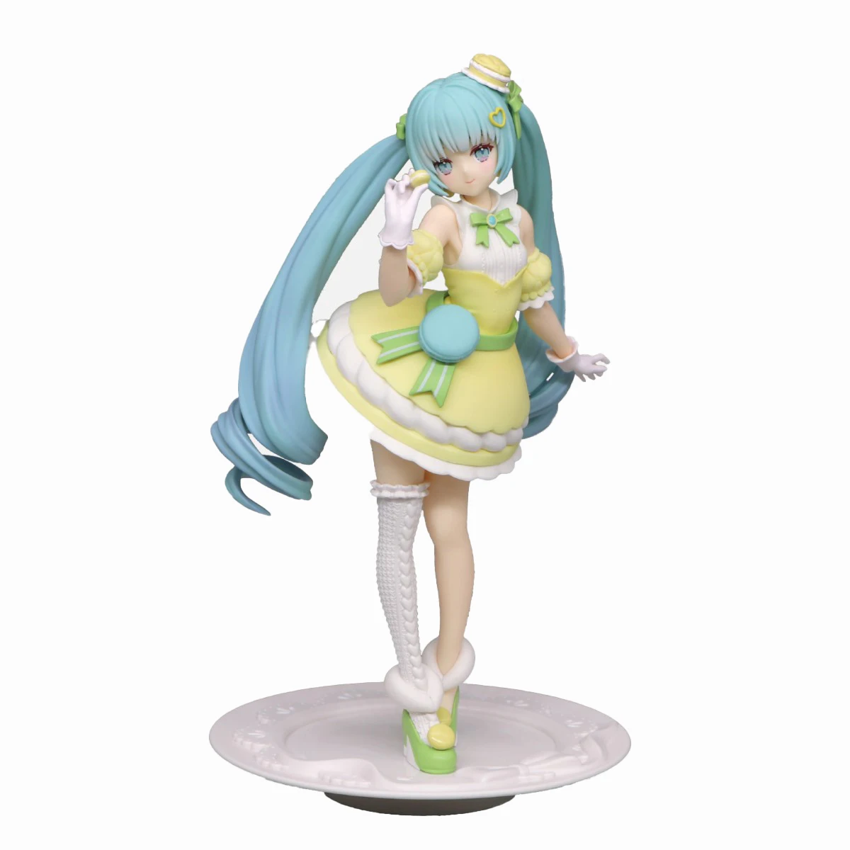 Фото Оригинальная оригинальная Подлинная игрушка FuRyu sweetsweet серии Hatsune Miku 21 см, Подлинная Коллекционная модель, анимационный персонаж, экшн-игрушка №1