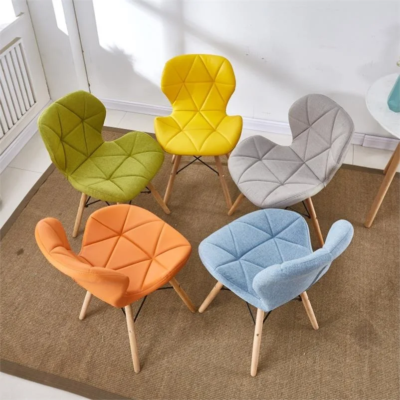

Обеденные стулья Современные Простые полиуретановые Кухонные деревянные стулья-бабочки стулья для гостиной обеденные стулья для украшения обеденный стул