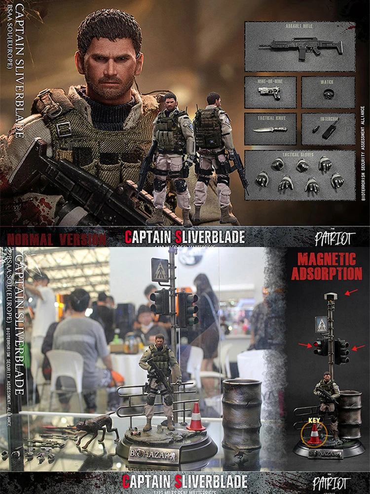 Patriot Studio 1/12 Captain Sliverblade Man Action Figure