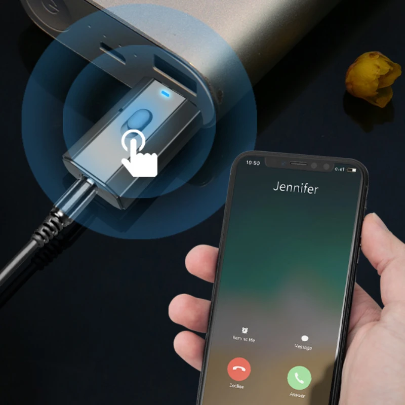 Wireless Bluetooth Audio Adapter with 5.0 Connectivity