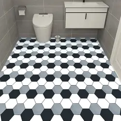 3M/PVC Floor Stickers Self-adhesive Floor Stickers Non-slip Kitchen Bathroom Waterproof Floor Stickers Thick and Wear-resistant