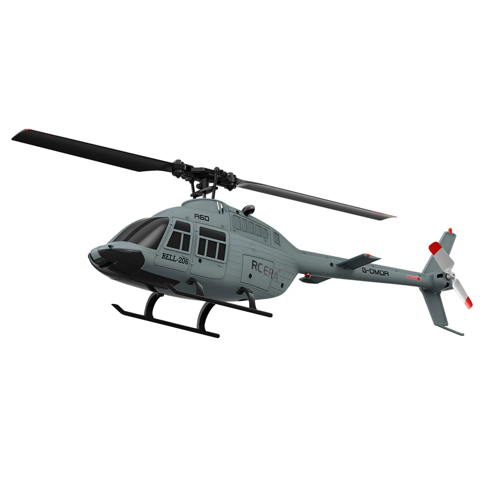 RC ERA A60 4CH Helicopter 1/42 Scale BELL-206 Optical Flow Positioning 10min Fly Time 2.4G 120M 6-Axis Gyroscope Brushless Plane - 4