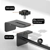 Wall Mount Clothes Hanger Dormitory Bedside Clothes Drying Rack Window Space Saving Closet Organizer for Bedroom Clothing Stores 4