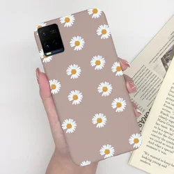 Luxurious Silicone Soft Matte Phone Back Cover - Premium TPU Bumper Case for Vivo Y33 (MT35)