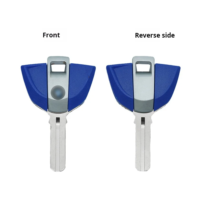 Lock Key Blanks Motorcycle Emergency Key BMW Motorcycle Key Suitable for BMW F650 F700 F800GS R1000RR R1200GS Motorcycle Key Embryo Can Be Placed Anti-theft Chip
