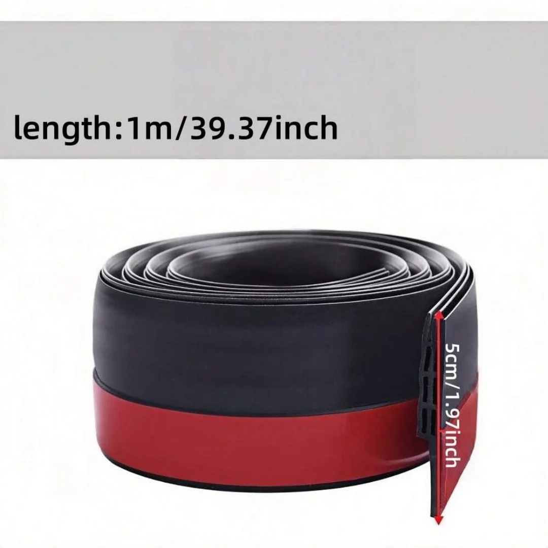1m Door Bottom Seal Strip - Under Door Weatherstrip & Draft Stopper Seal