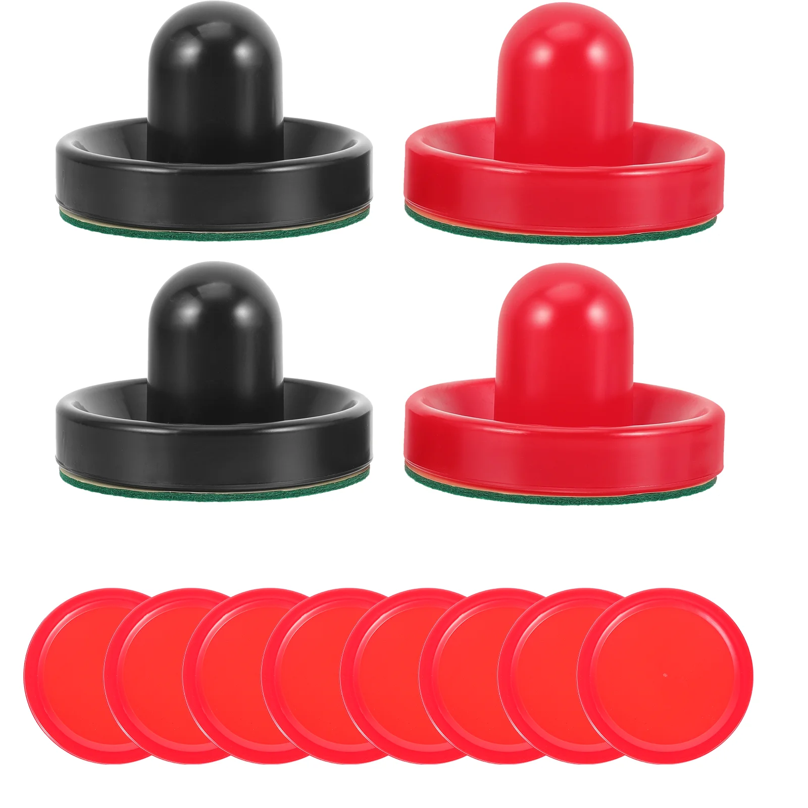 

76 мм пневматические хоккейные толкатели, сменные клюшки для игровых столов, набор головок для Goalies, оборудование для пневматического хоккея, аксессуары (темно-синий)