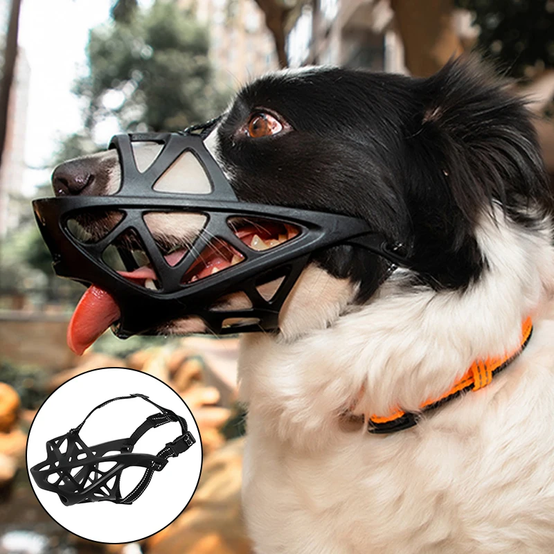 Antibiting Stop Barking Chewing Mask Намордник Для Собак Soft Pet Dog Muzzle Aliexpress
