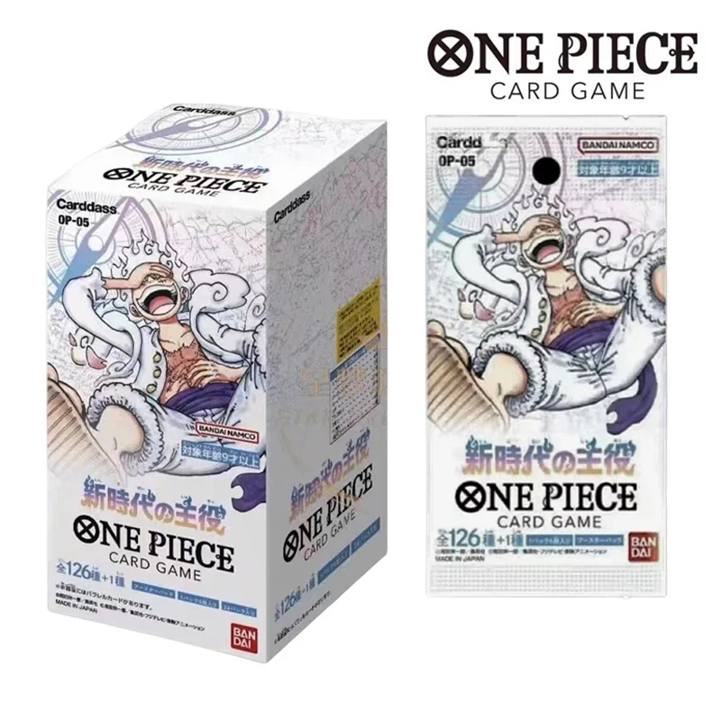 New Originales Bandai One Piece Card New Era Opcg-01-06 Cards Booster Box Anime Giapponese Tcg Rufy Rare Game Card Collector Gift