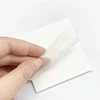 4 Packs 200 Sheets PET Sticky Notes, Waterproof Translucent Self-adhesive Label Sticker, Transparent Writable Tags 4