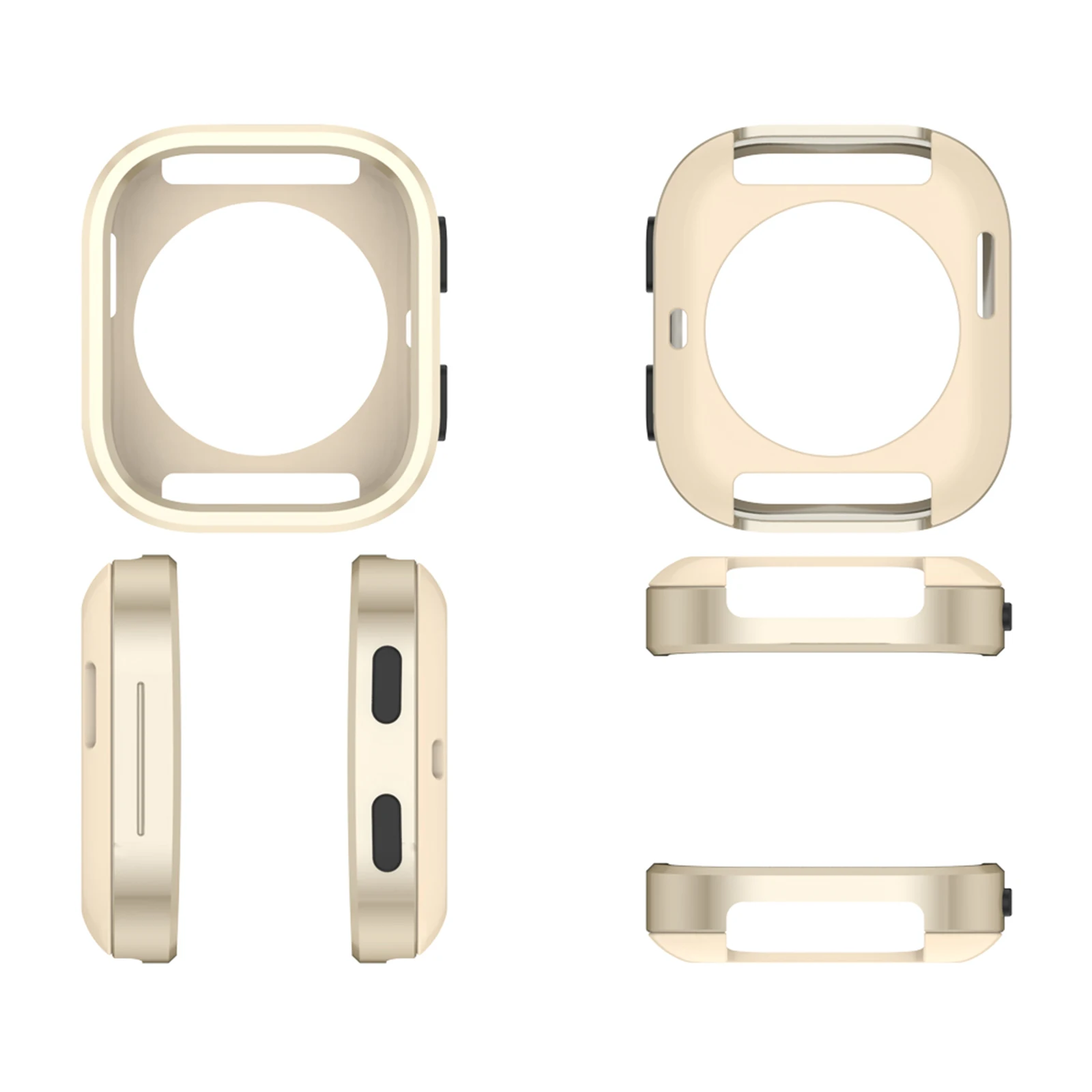 Amazfit Bip 6 Protective Metal Case - Anti-Scratch Thin Detachable Watch Cover Accessory